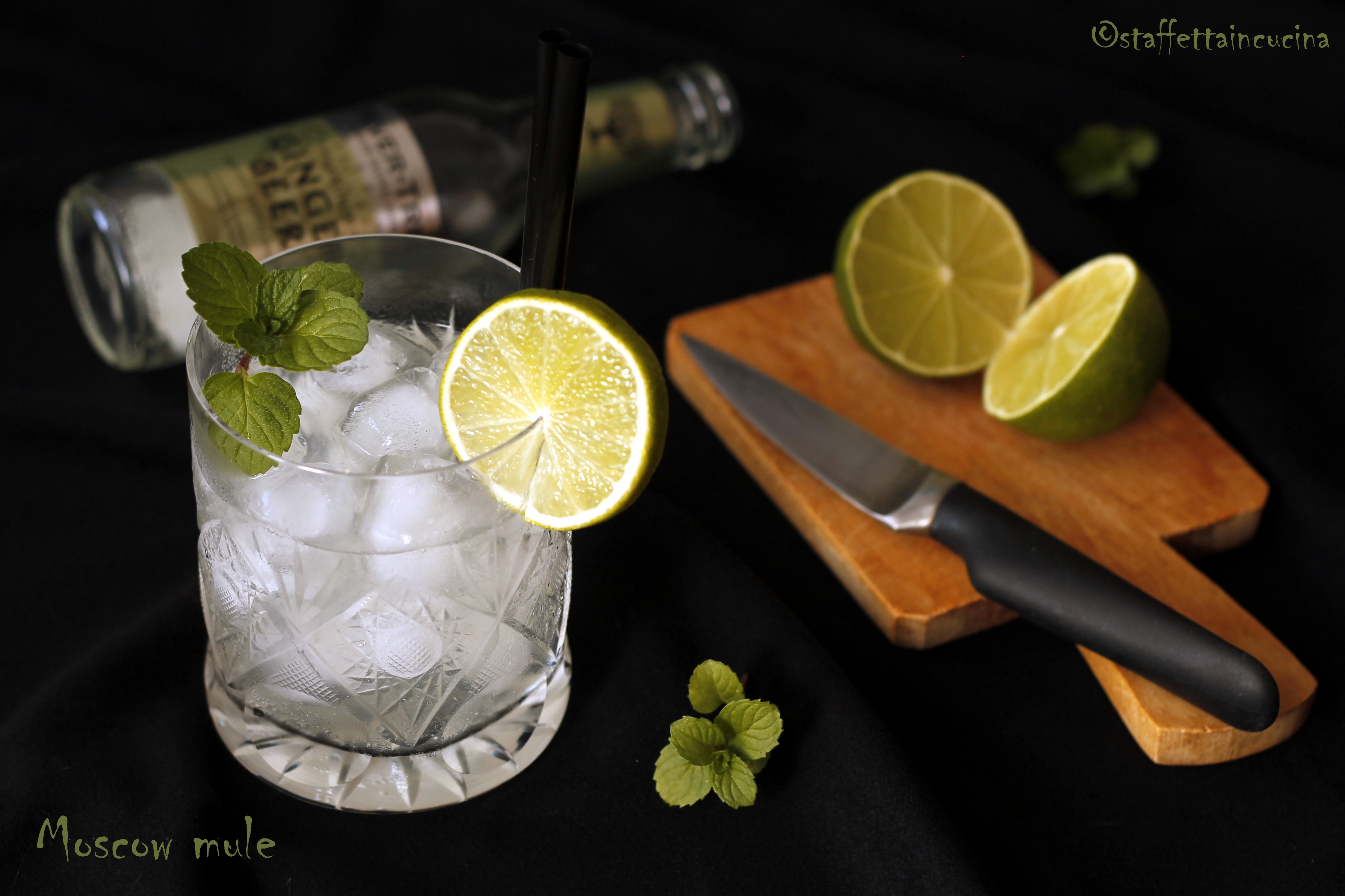 La ricetta del London Mule: dalla vodka al gin