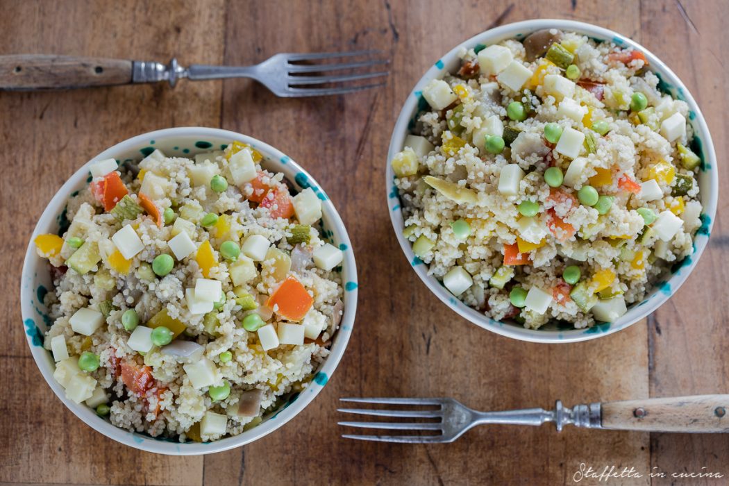 Cous Cous Alle Verdure | Primi Piatti Vegetariani Per L’estate